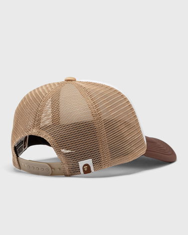 Шапка с козирка BAPE A BATHING APE College Mesh Cap Beige Universal Кафяво | 001CPK801012M BEI, 2