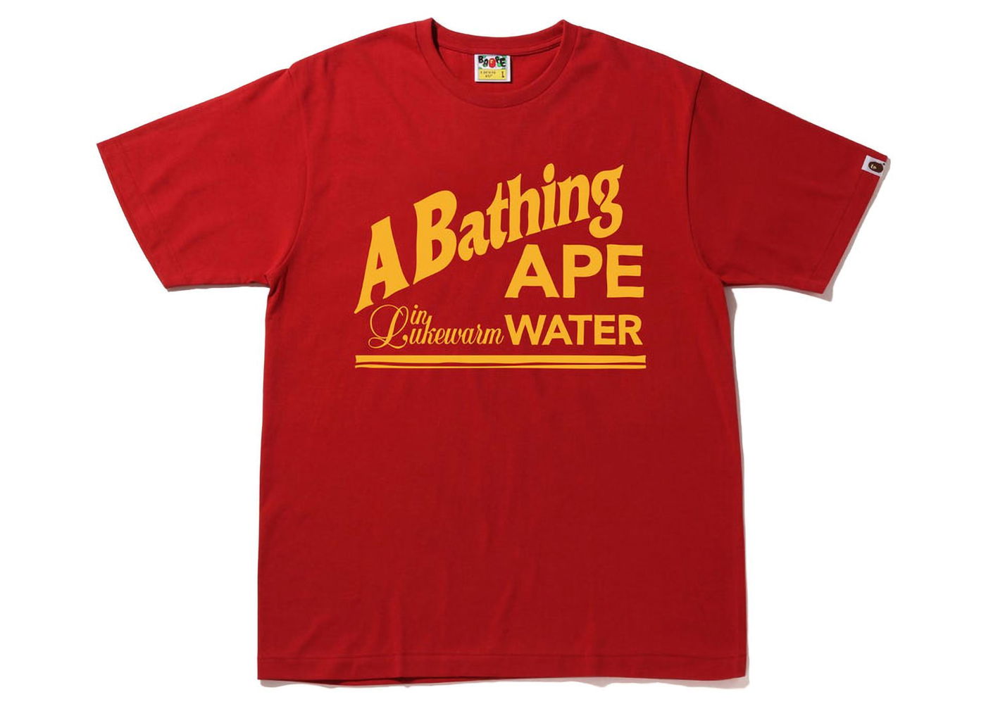 Тениска BAPE BAPE Archive Graphic #12 Tee Red Червено | 1I70-110-005, 0