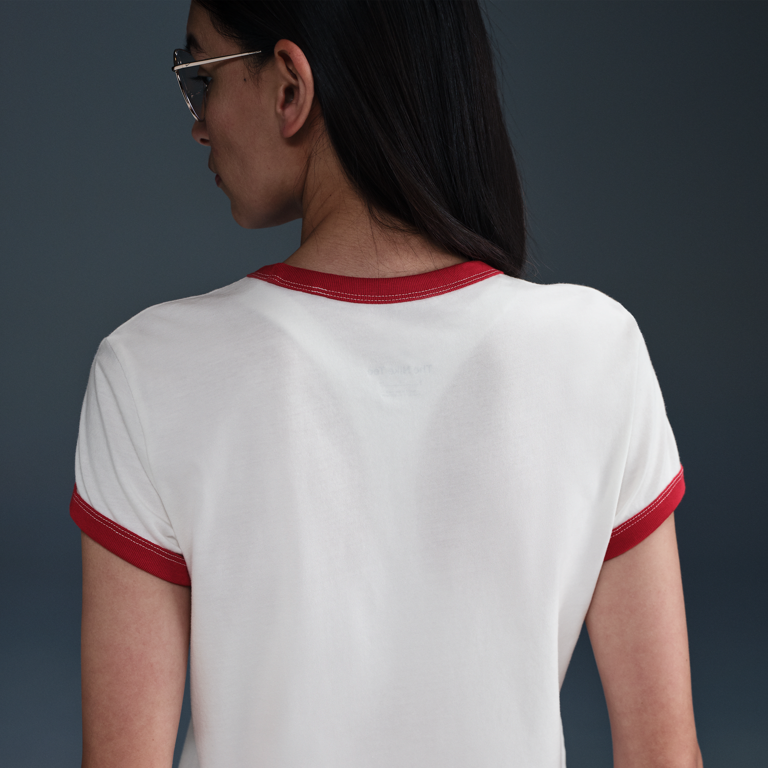 Тениска Nike Sportswear Ringer Short Sleeve T-Shirt Бяло | IF4072-133, 1