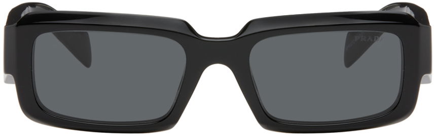 Слънчеви очила Prada Symbole Black Sunglasses Черно | 0PR 27ZS 8056597875349, 0