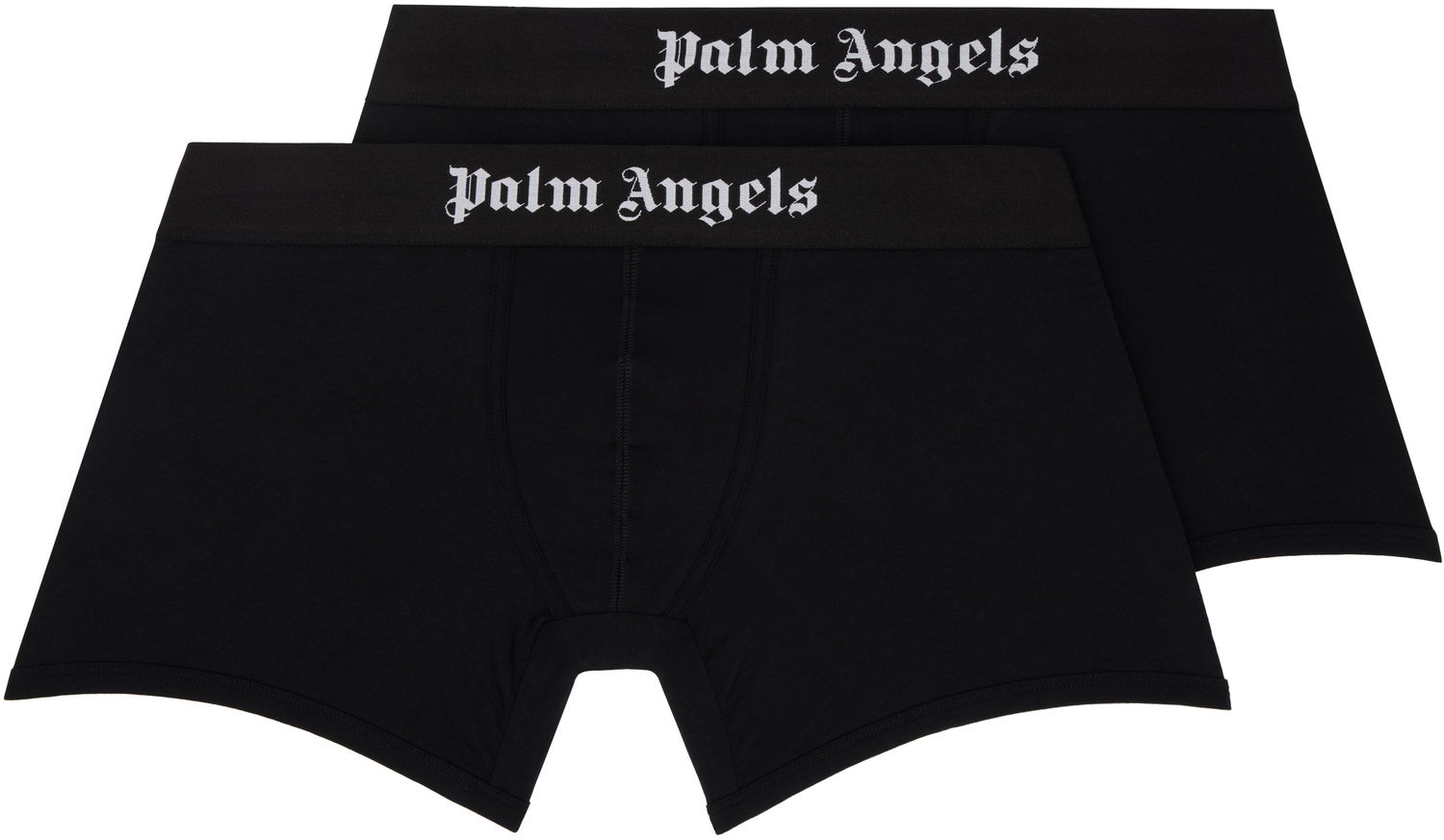 Боксерки Palm Angels Two-Pack Boxer Briefs Черно | PMUH003C99FAB0061010, 0