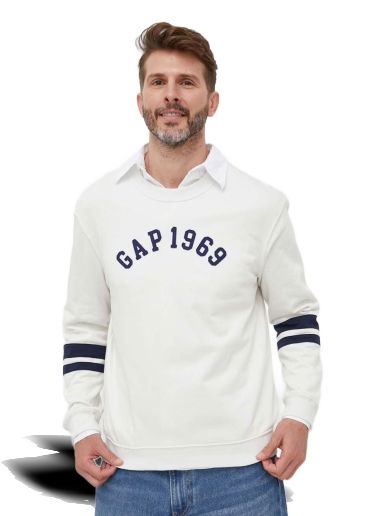 Суитчър GAP Logo Crewneck Бежово | 664496.000CARLSST