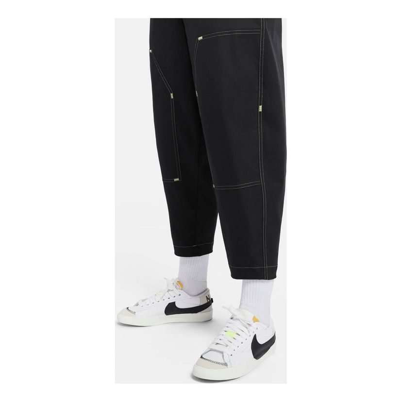 Карго панталони Nike Sportswear Woven Black Pants Черно | HF6174-010