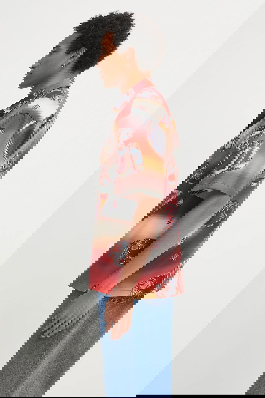 Риза Carhartt WIP Short Sleeve Solar Chrome Relaxed Fit Classic Collar Shirt Многоцветен | I035155.32LXX, 1