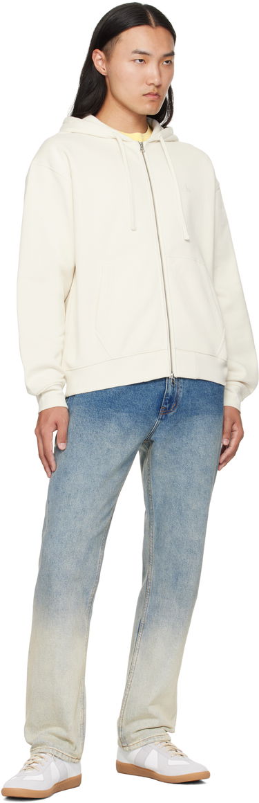 Суитчър Dime Dime Cursive Zip Hoodie Бяло | DIMEFA2573NAT, 3