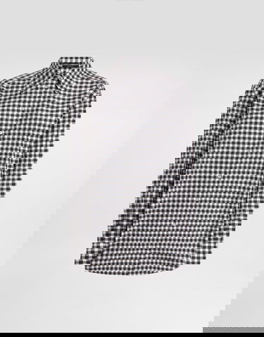 Риза Dolce & Gabbana Dolce & Gabbana Cotton Gingham Check Button-Down Shirt Кафяво | F5Q08TFQ5MYS8101, 0