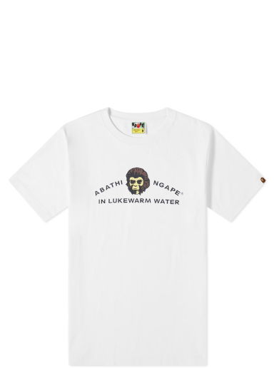 Поло тениска BAPE A Bathing Ape Archive POTA Tee Бяло | 001TEI201016F-WHT