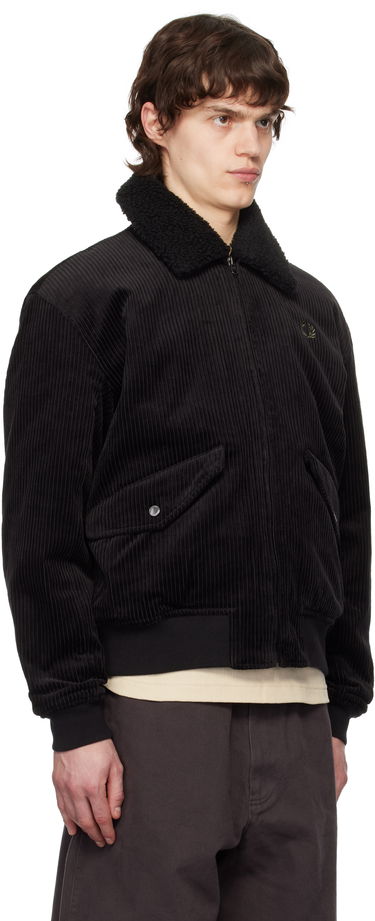 Яке бомбър Fred Perry Fred Perry Corduroy Bomber Jacket Черно | J8567, 1