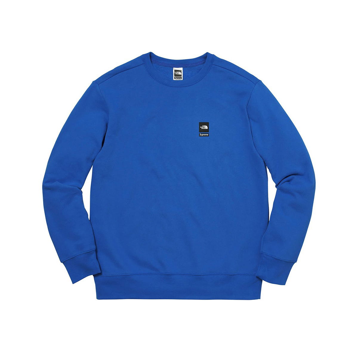 Суитчър Supreme The North Face x Mountain Crewneck Sweatshirt Тъмно синьо | TNF-MTN-FW17, 1