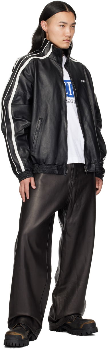 Панталони VETEMENTS Vetements Grained Leather Pants Черно | UA66PA200B, 3