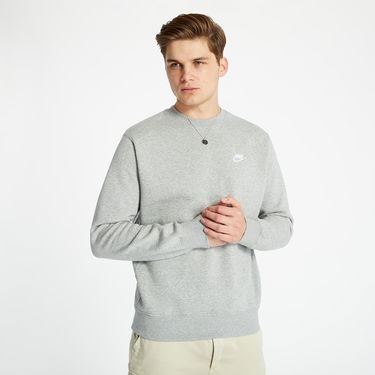 Суитчър Nike Sportswear Club Fleece Crewneck Сиво | BV2662-063, 2