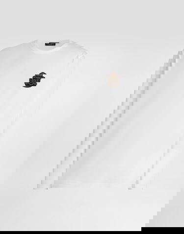 Тениска Dolce & Gabbana Cotton T-shirt With Heraldic Patch Бяло | G8PV0ZG7PZUW0800, 0