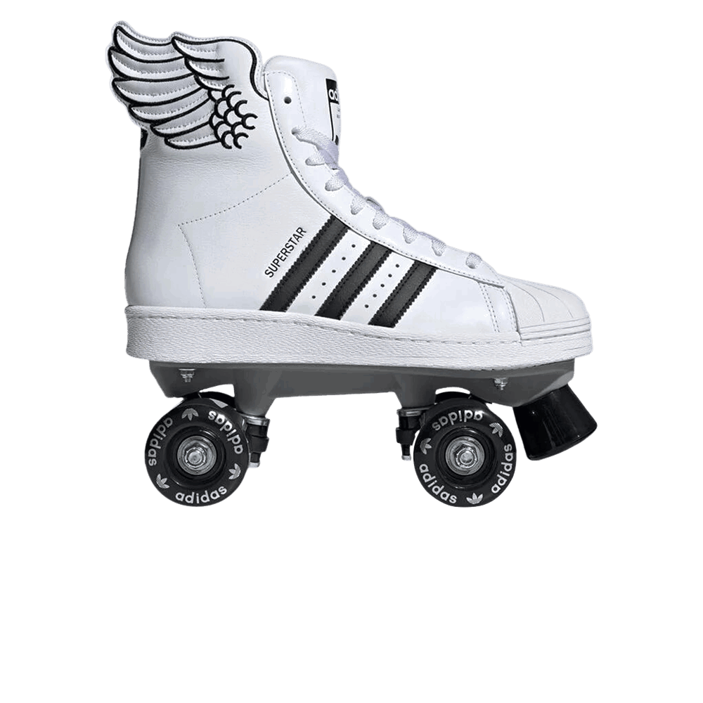 Кецове и обувки adidas Originals Jeremy Scott x Superstar 82 Roller Skates Бяло | JR8376, 0