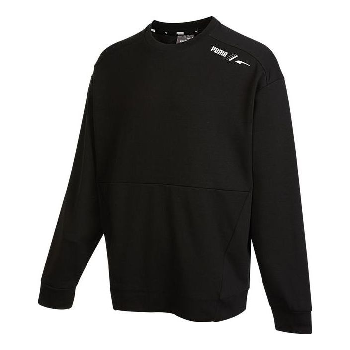Пуловер Puma Crew Neck Sweatshirt Черно | 672474-01