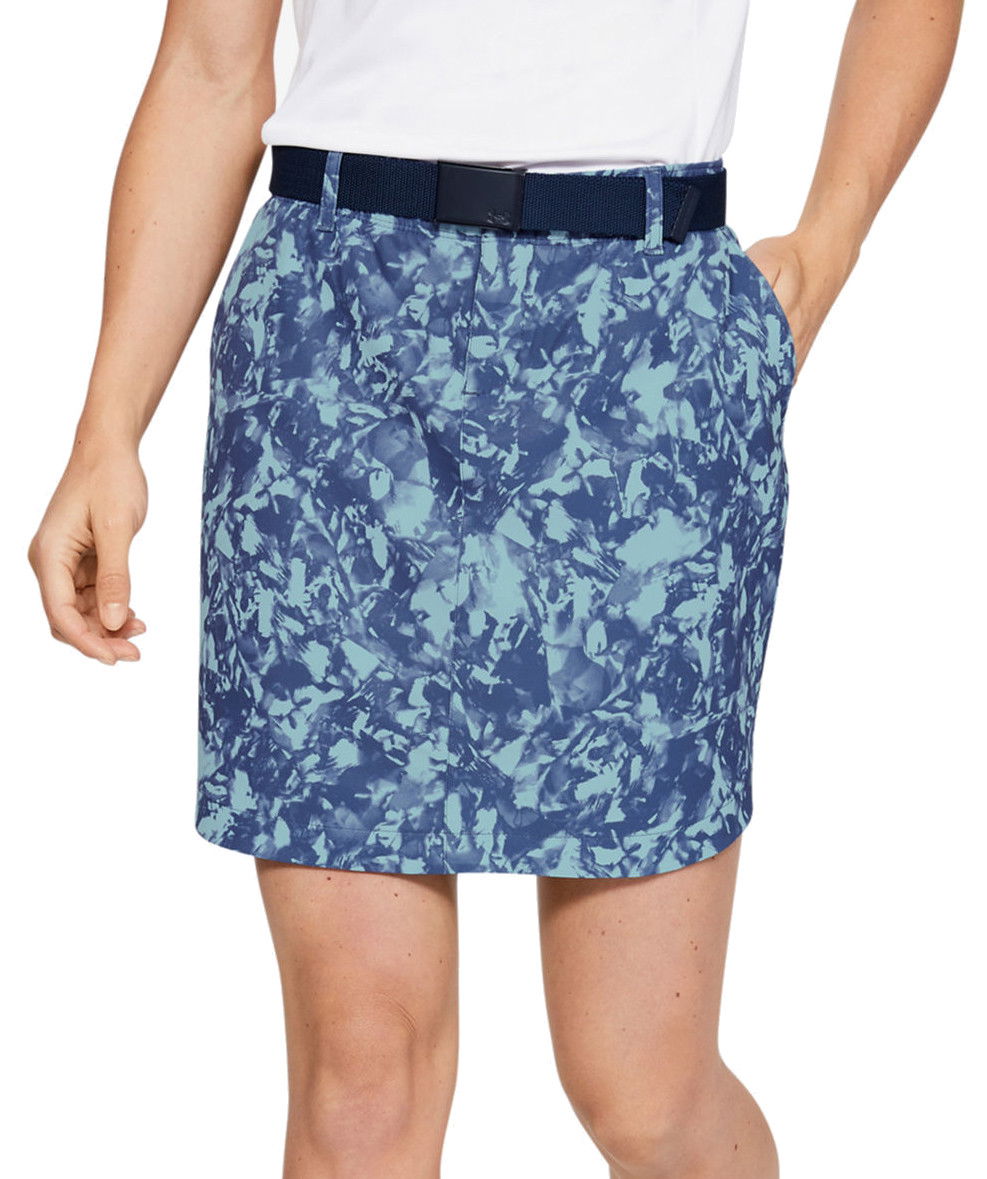 Пола Under Armour Printed Woven Golf Skort Синьо | 1355501-494, 0