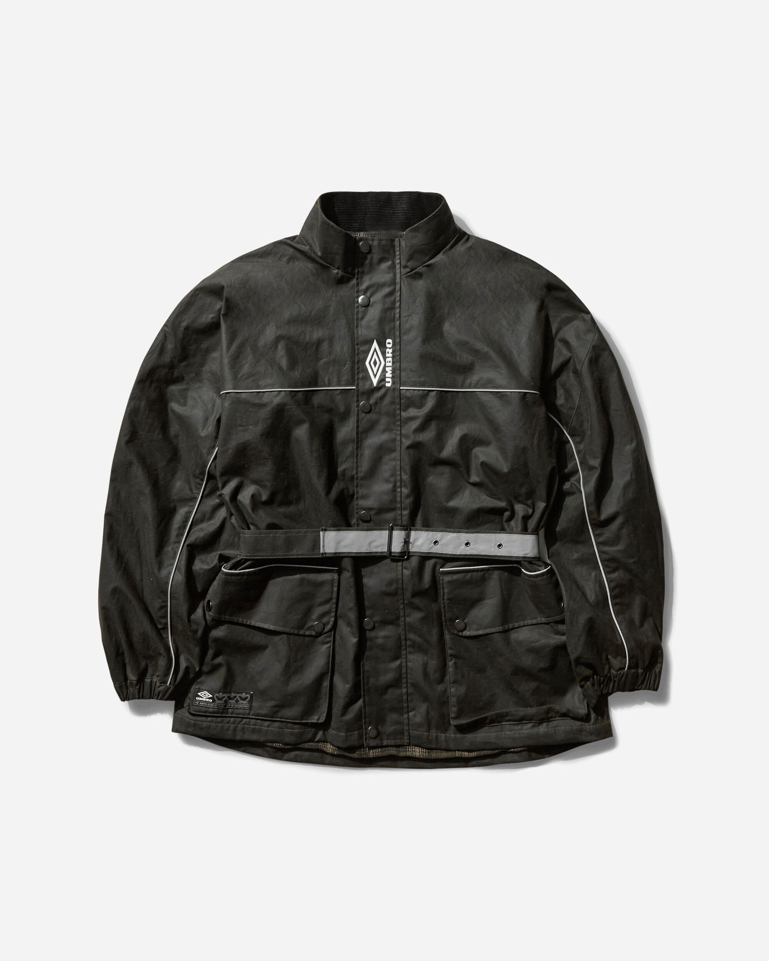 Яке Umbro Trainer Waxed Jacket Черно | UBMW0333FA208 GRN0010, 1