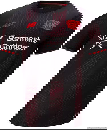 Фланелка New Balance Bayer 04 Leverkusen Home Jersey 2025/26 Черно | mt230541-hme, 2