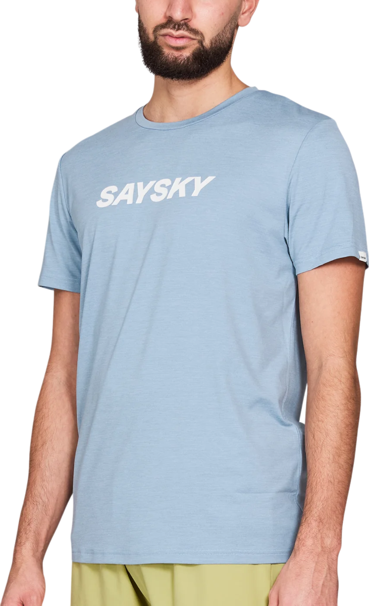 Тениска Saysky Saysky Logo Pace T-Shirt Синьо | nmrss20c2010, 0