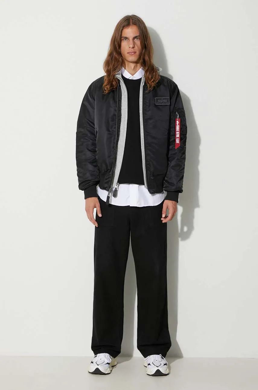 Яке бомбър Alpha Industries MA-1 D-Tec Bomber Jacket Черно | 183110.03, 1