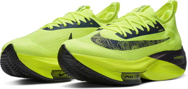Кецове и обувки Nike Air ZoomX Aplhafly NEXT% Flyknit Жълто | dc5238-702, 4