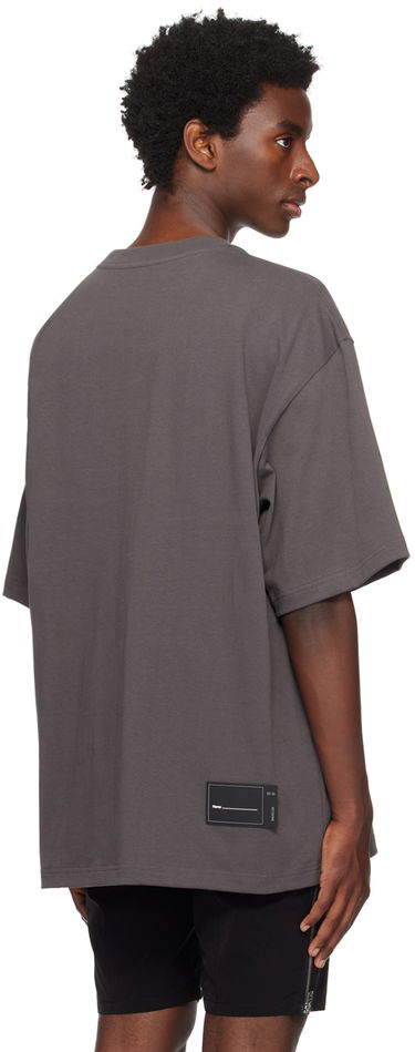 Тениска We11done We11done 'WD' T-Shirt Сиво | WD-TP6-20-073-U-CH, 2