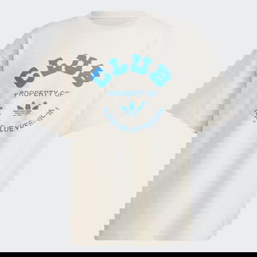 Тениска adidas Originals Blue Version Club Tee Бежово | IA2489, 4