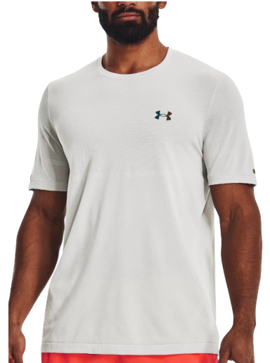 Тениска Under Armour Rush Seamless Legacy Tee Сиво | 1376781-100