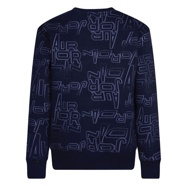 Jordan Take Flight B&G Fleece Crewneck Black