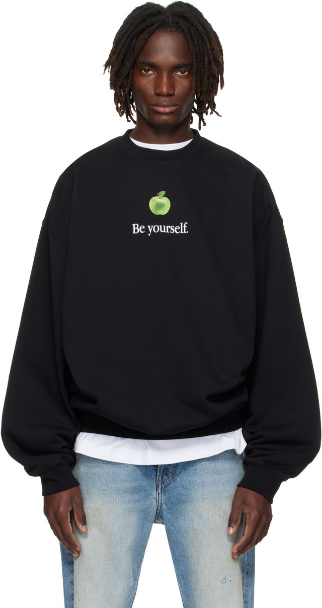 VETEMENTS 'Be Yourself' Oversized Sweatshirt