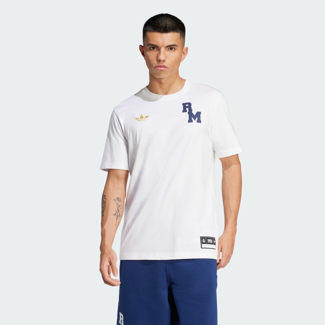 Тениска adidas Performance Real Madrid VRCT T-Shirt Бяло | JL6116, 0