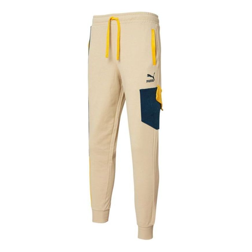 Спортни панталони Puma Retro Sweatpants Бежово | 534684-12, 0