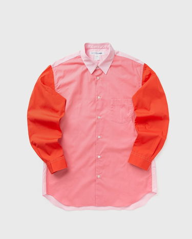 Риза Comme des Garçons SHIRT Color-Blocked Woven Long-Sleeve Button-Up Многоцветен | FP-B051-W25-1, 1