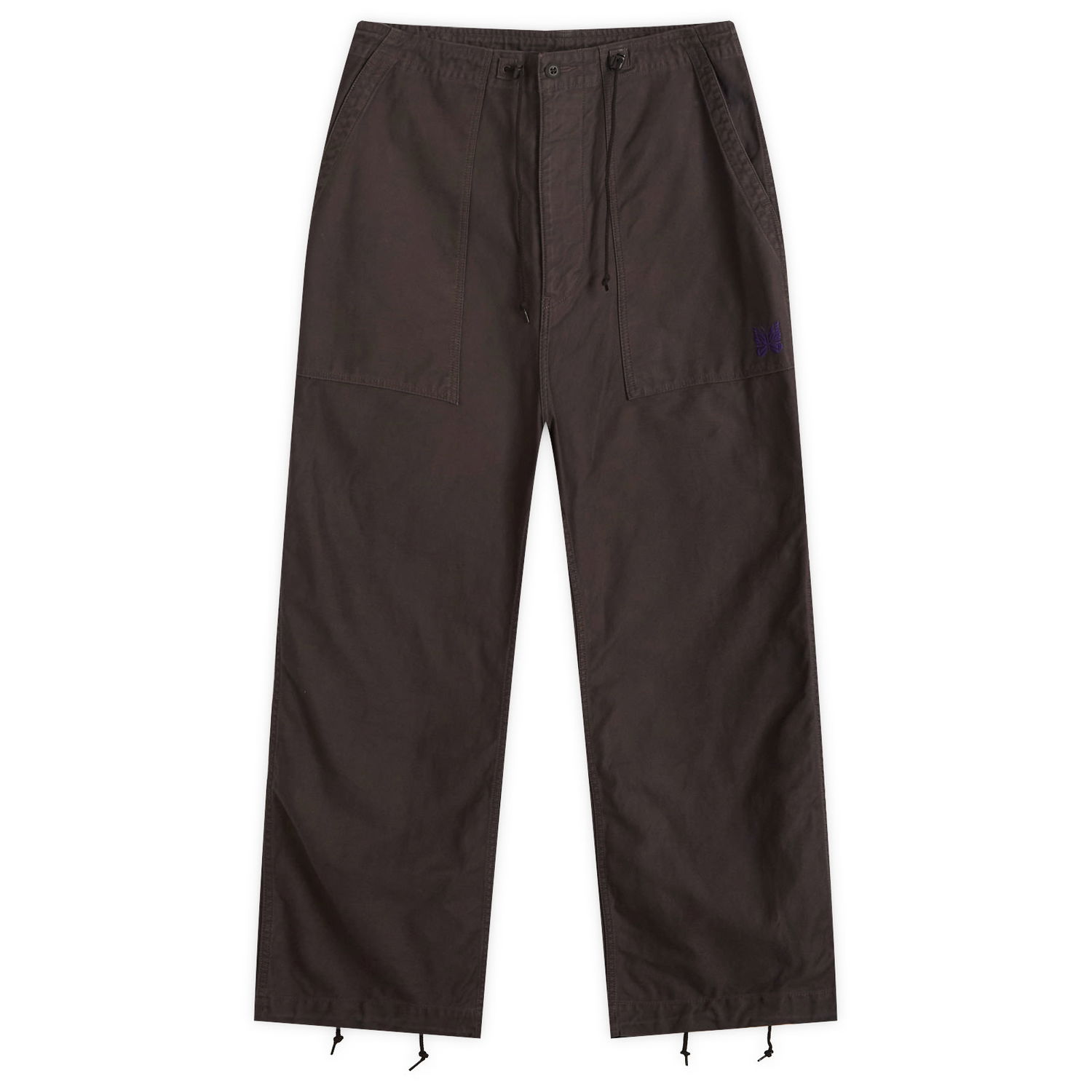 Карго панталони Needles Needles Fatigue Pants, Size Large Кафяво | QV147-B, 0