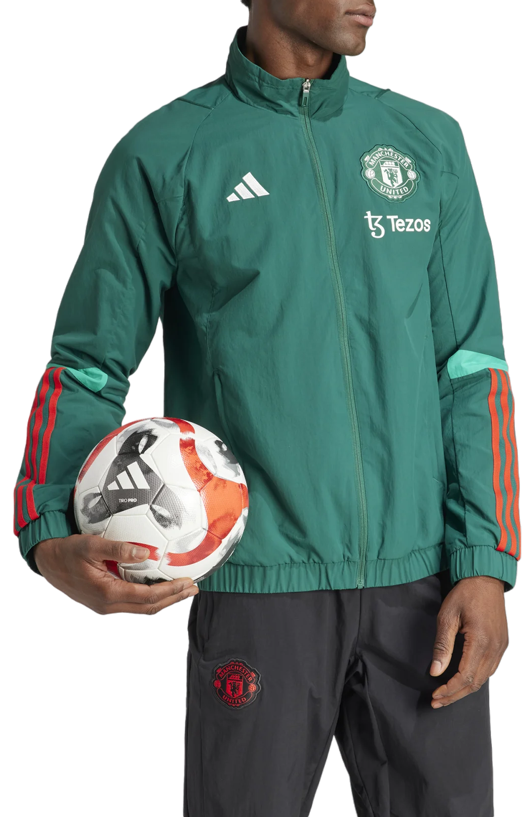 Яке adidas Originals adidas MUFC PRE JKT Зелено | iq1537, 0