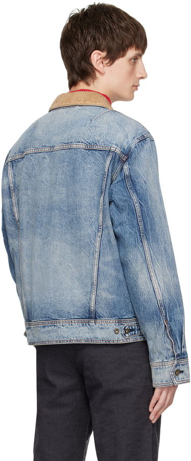 Яке rag & bone rag & bone Eli Trucker Denim Jacket Синьо | MED22H1424B4DA, 2