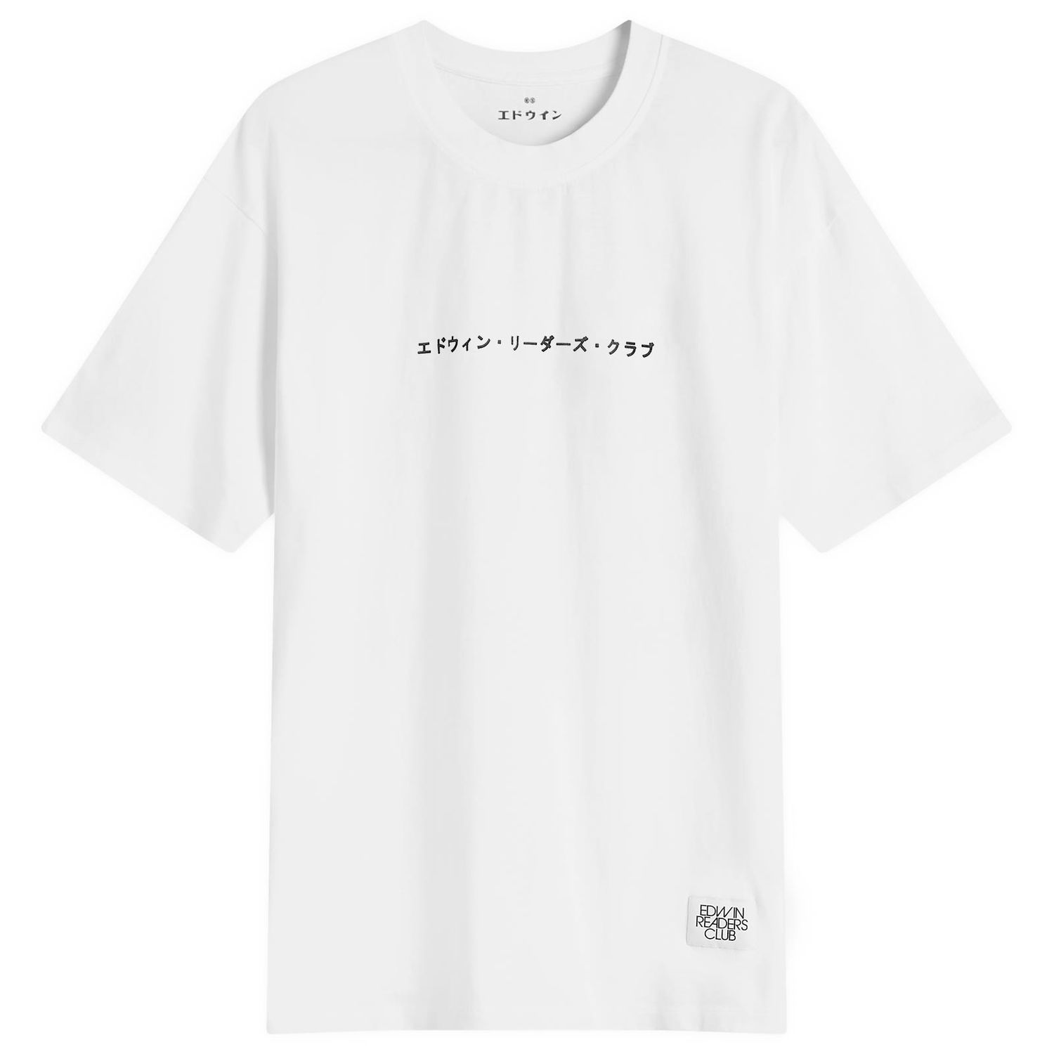 Тениска EDWIN Uniform T-Shirt, Size Large Бяло | I035029-0267, 0