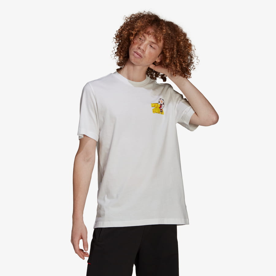 Тениска adidas Originals Manchester United GR Бяло | HP0448, 0