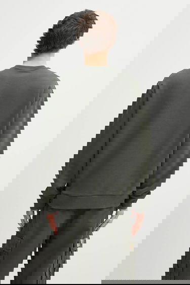 Суитчър Carhartt WIP Cotton Plain Script Embroidery Sweatshirt Зелено | I034496.3CDXX, 2