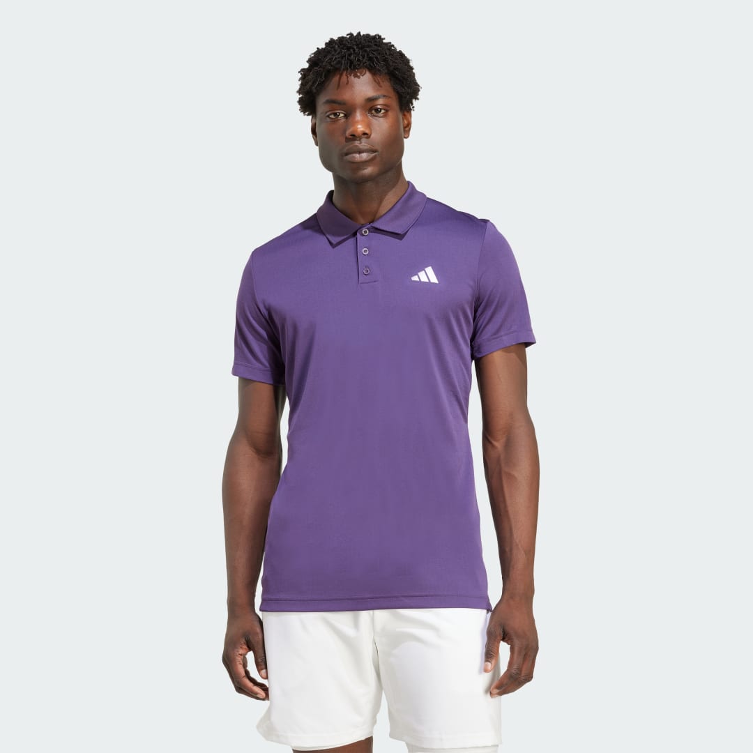 Поло тениска adidas Performance Tennis Polo Shirt Climacool FreeLift Лилаво | JW9849, 0