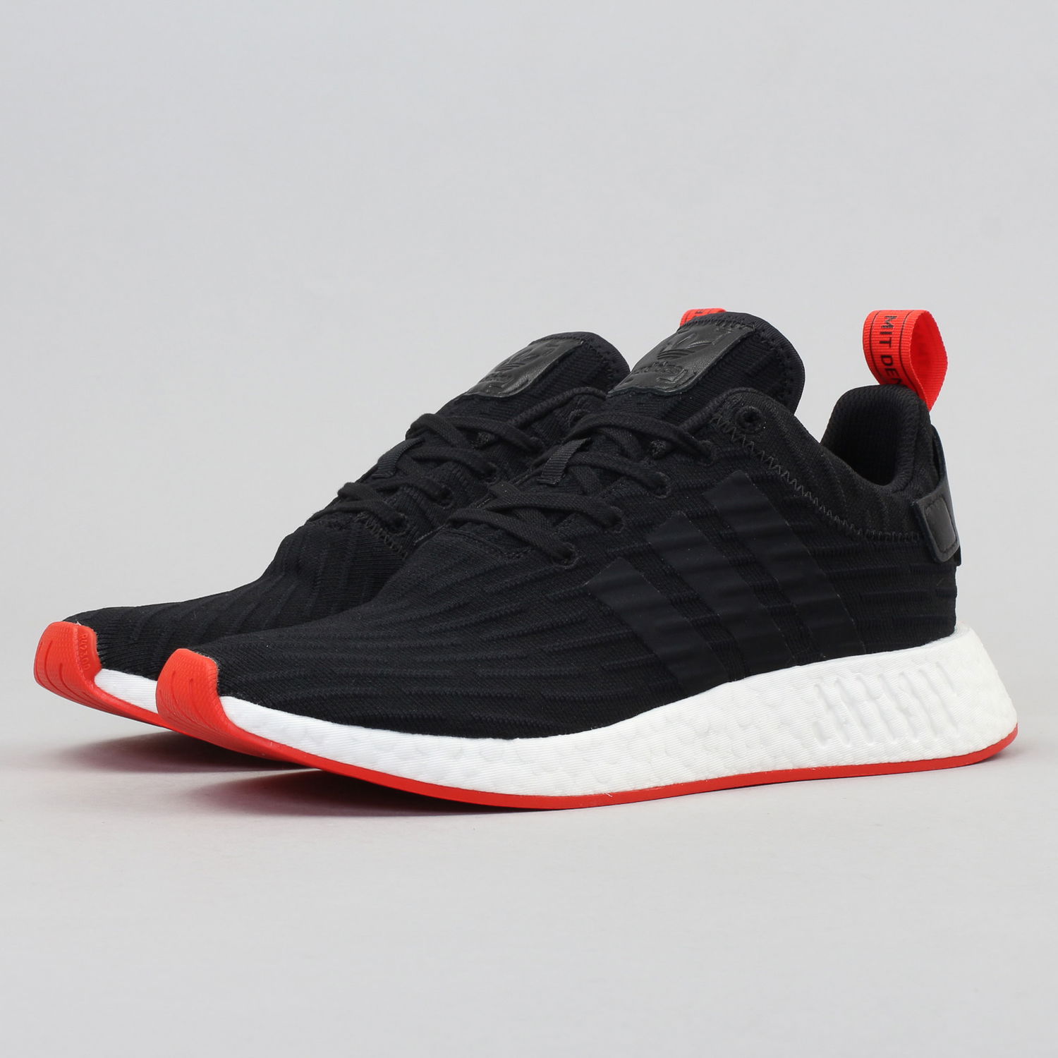 Кецове и обувки adidas Originals NMD_R2 Primeknit ''Core Black'' Черно | BA7252, 1