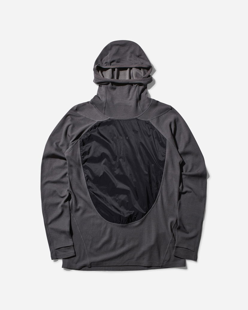 Суитчър OAKLEY Latitude Flex Hooded Longsleeve Baselayer Сиво | FOA406148 26Y