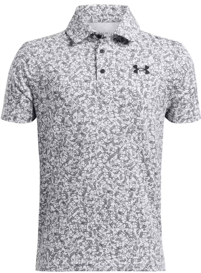 Playoff Printed Golf Cart Polo Shirt