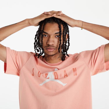 Тениска Jordan AirJordan Wordmark Tee Розово | CK4212-827, 2