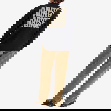 Тениска Aries Peace Press Gothic Waffle Long Sleeve T-Shirt Черно | AR60039-BLK, 4