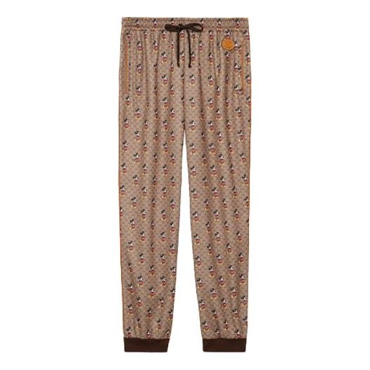 Спортни панталони Gucci Disney Mickey Full Printed Jogging Pants Бежово | 604211-XJB64-2100, 0