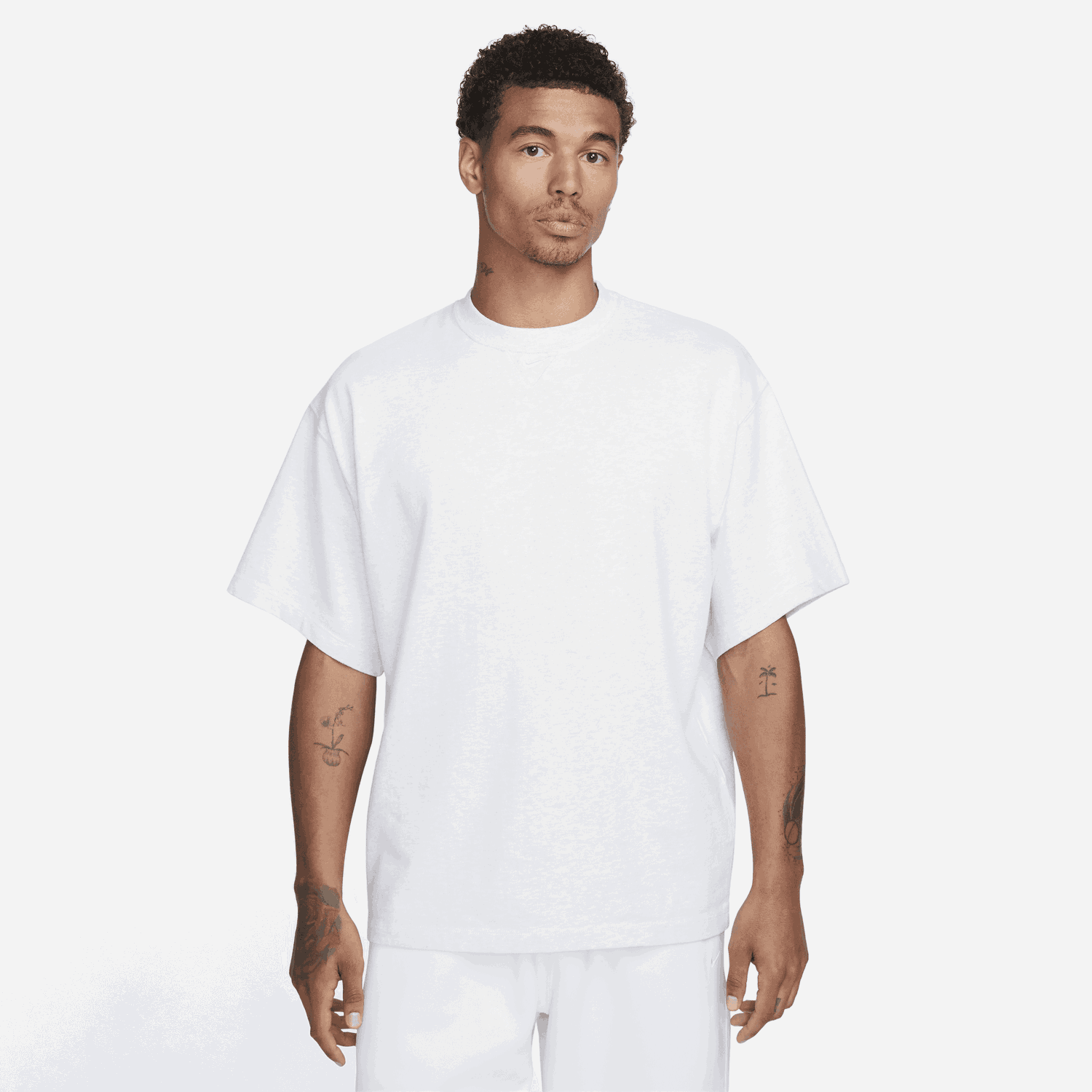 Тениска Nike Solo Swoosh Tee Бяло | FB7865-051, 0