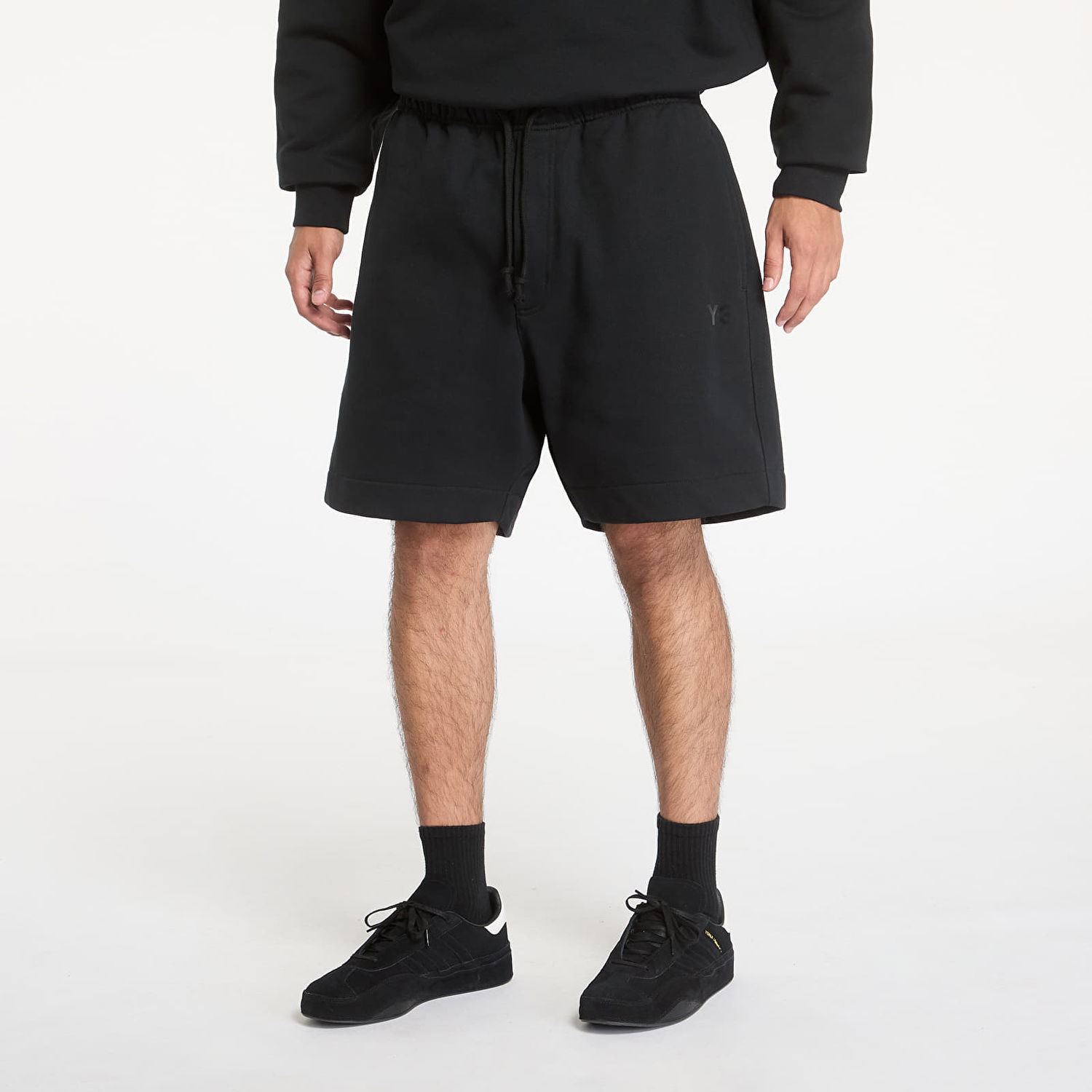Къси панталони Y-3 Brushed Terry Shorts Black Черно | JJ4395, 0