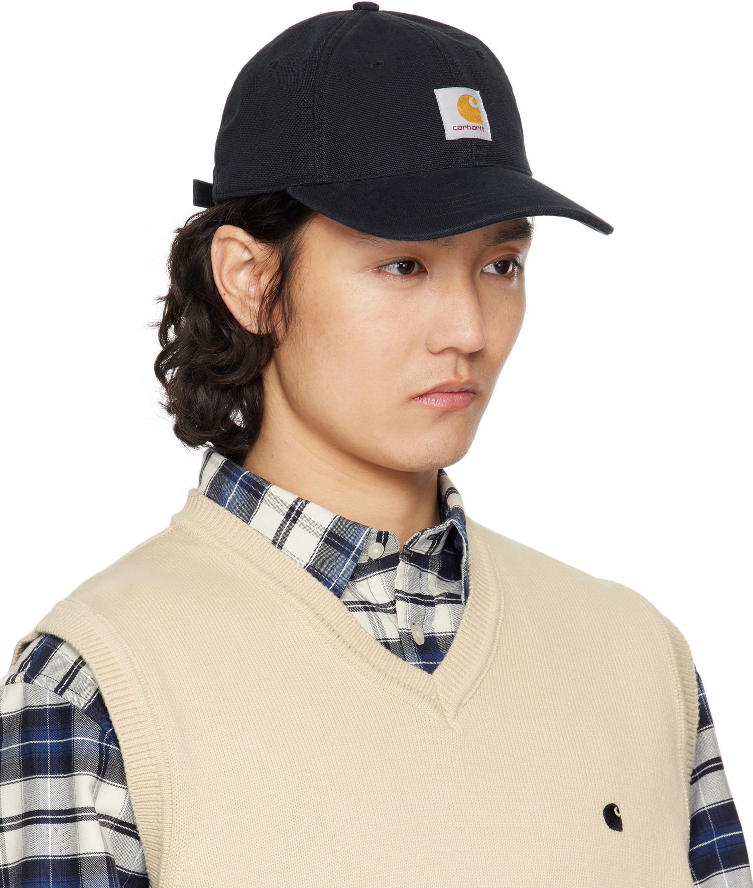 Шапка с козирка Carhartt WIP Icon Baseball Cap Черно | I033359, 1