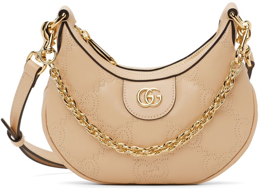 Дамска чанта Gucci Mini GG Matelassé Bag Розово | 739736 UM8IG, 0