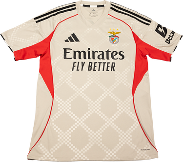 Фланелка adidas Performance Benfica 25/26 Away Jersey Бяло | JX7840, 1